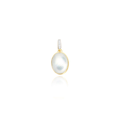 Boules Charm, Gelbgold • Diamant • Perlmutt von Nanis (PS23-609)