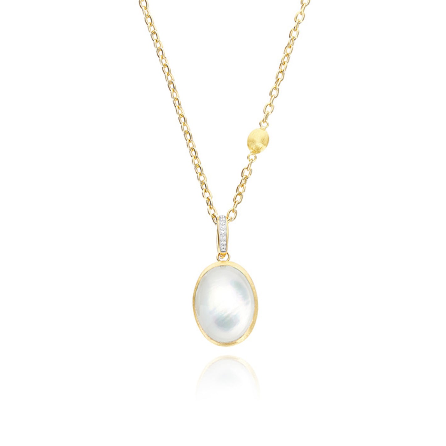 Boules Charm, Gelbgold • Diamant • Perlmutt von Nanis (PS23-609)