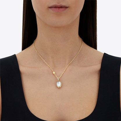 Boules Charm, Gelbgold • Diamant • Perlmutt von Nanis (PS23-609)