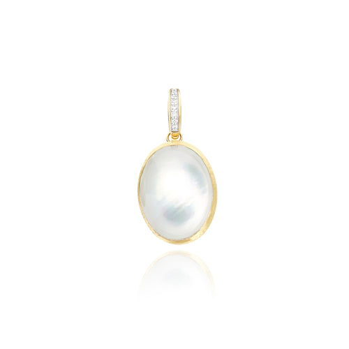 Nanis Boules Charm (PS24-609) aus Gelbgold mit Diamant und Perlmutt