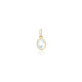 Nanis Boules Charm (PS25-609) aus Gelbgold mit Diamant und Perlmutt