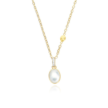 Boules Charm, Gelbgold • Diamant • Perlmutt von Nanis (PS25-609)