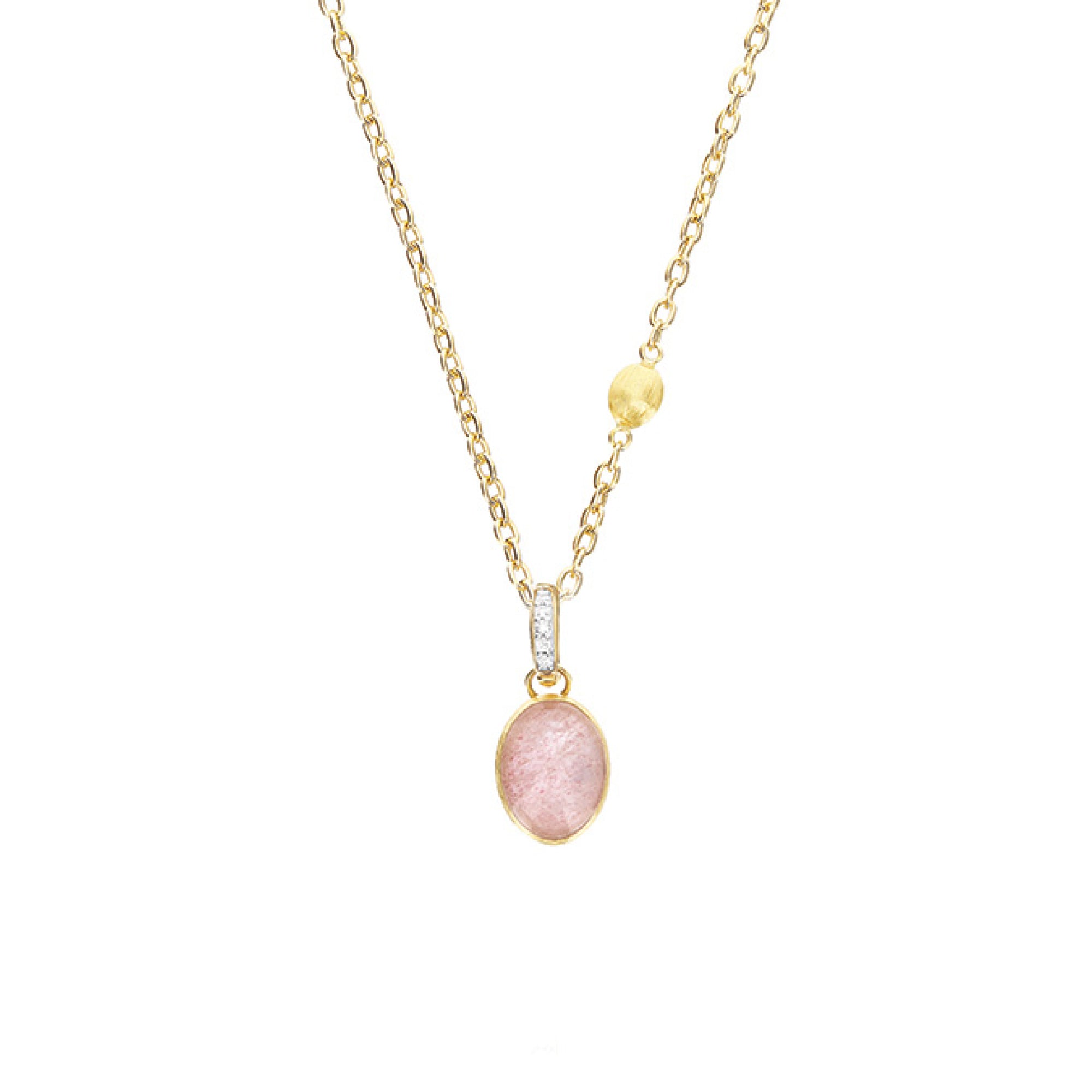 Nanis Boules Charm (PS3-609) aus Gelbgold mit Diamant