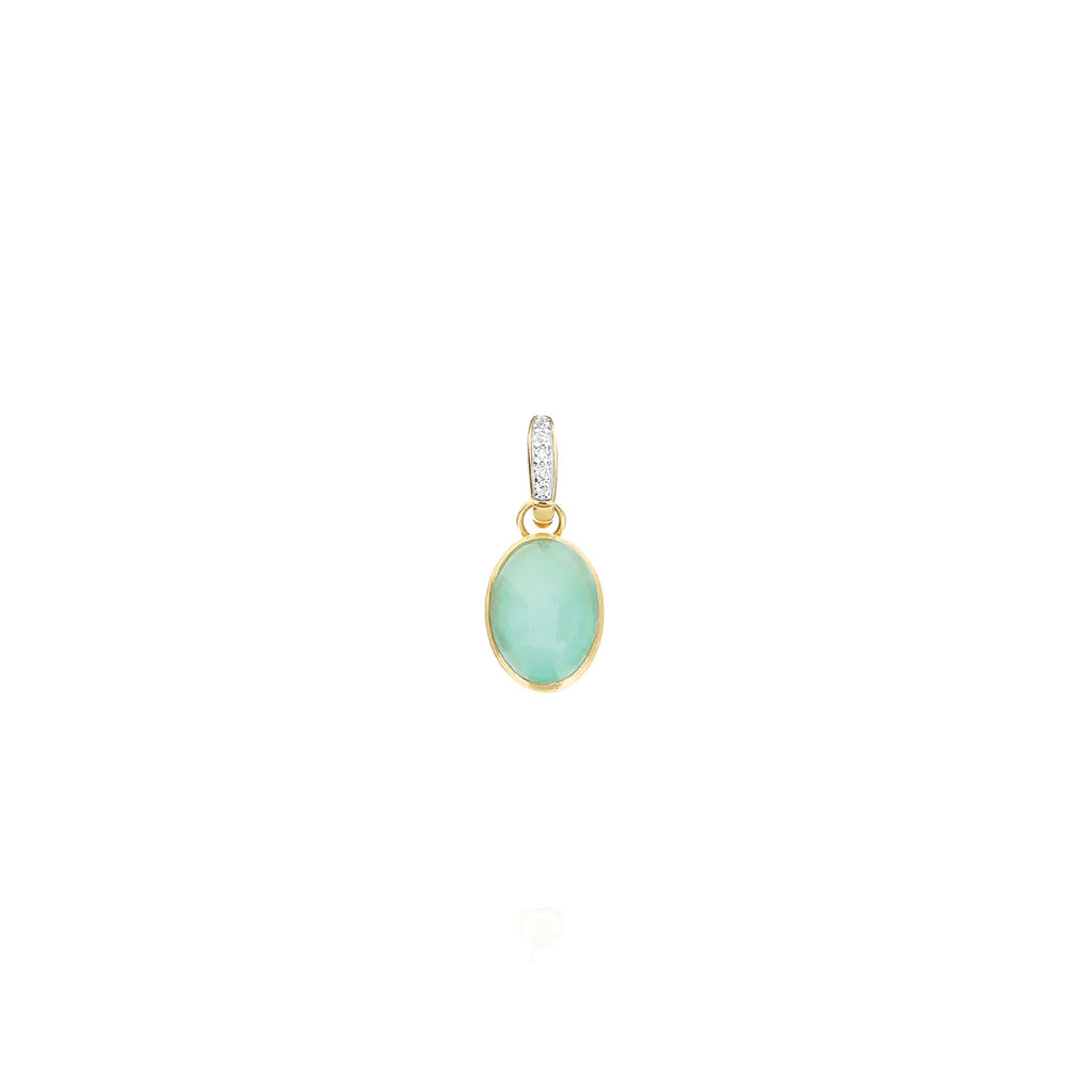 Nanis Boules Charm (PS4-609) aus Gelbgold mit Diamant