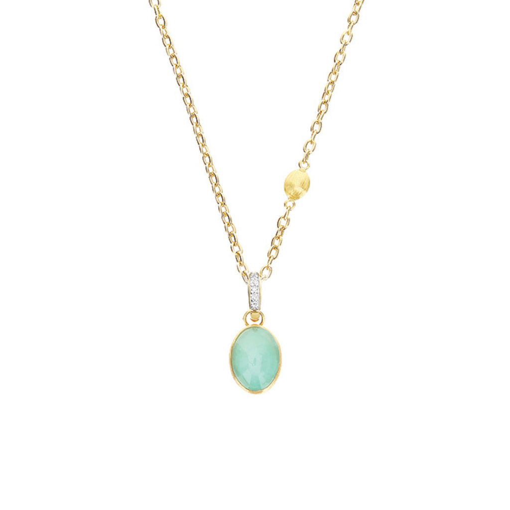 Nanis Boules Charm (PS4-609) aus Gelbgold mit Diamant