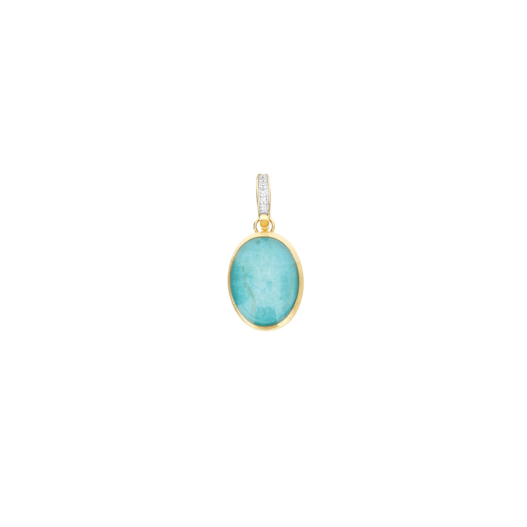 Nanis Boules Charm (PS5-609) aus Gelbgold mit Diamant