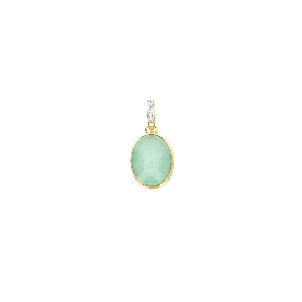 Nanis Boules Charm (PS8-609) aus Gelbgold mit Diamant