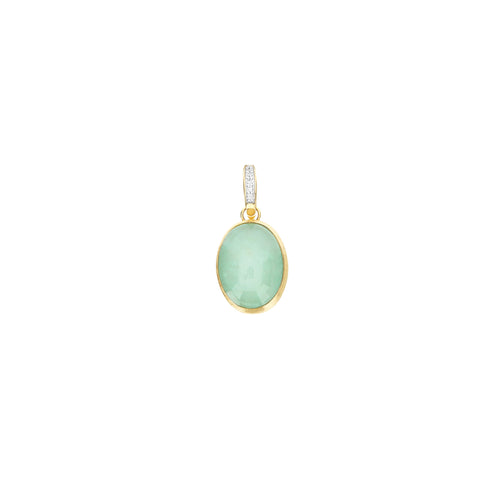 Nanis Boules Charm (PS8-609) aus Gelbgold mit Diamant
