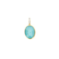 Nanis Boules Charm (PS9-609) aus Gelbgold mit Diamant