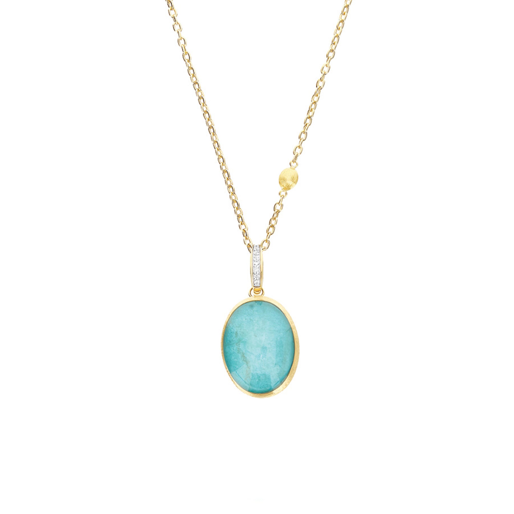 Nanis Boules Charm (PS9-609) aus Gelbgold mit Diamant