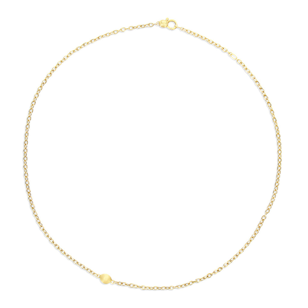 Nanis Boules Halskette (CN1-609) aus Gelbgold