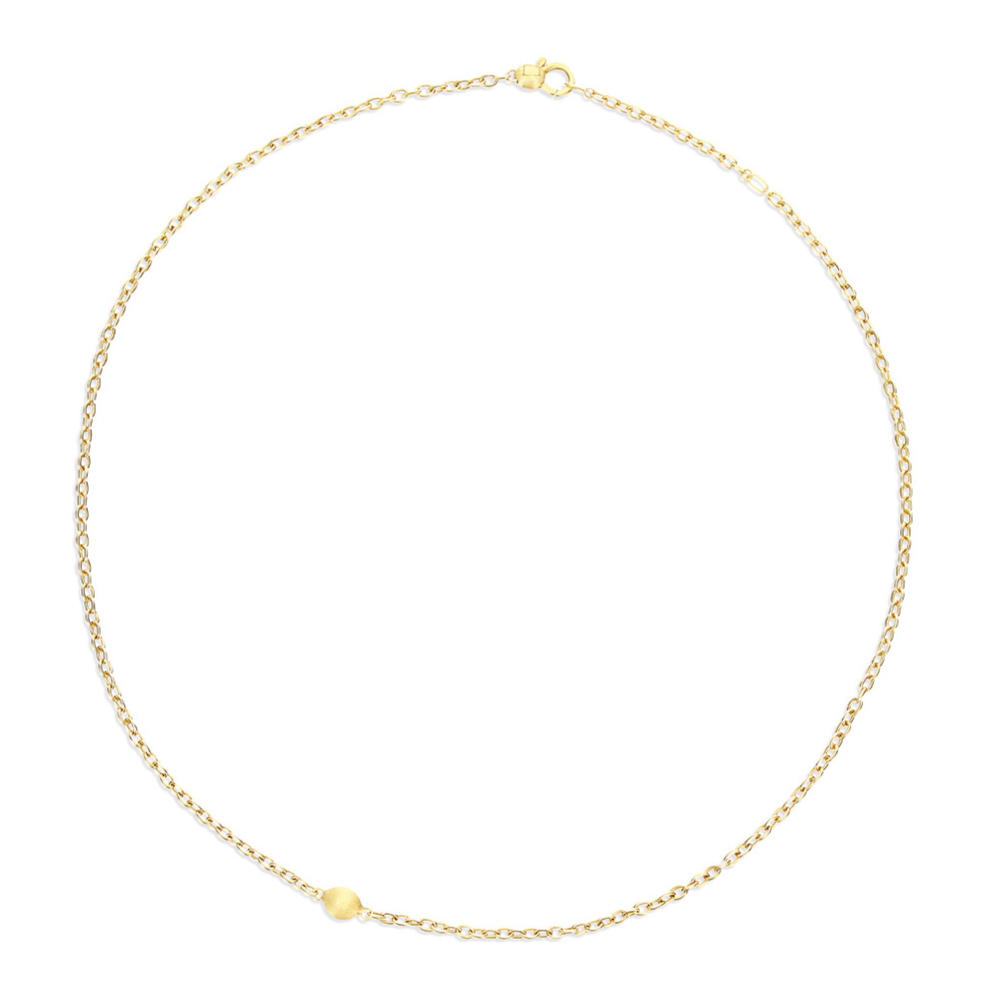 Nanis Boules Halskette (CN1-609) aus Gelbgold