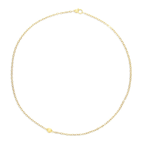 Nanis Boules Halskette (CN1-609) aus Gelbgold