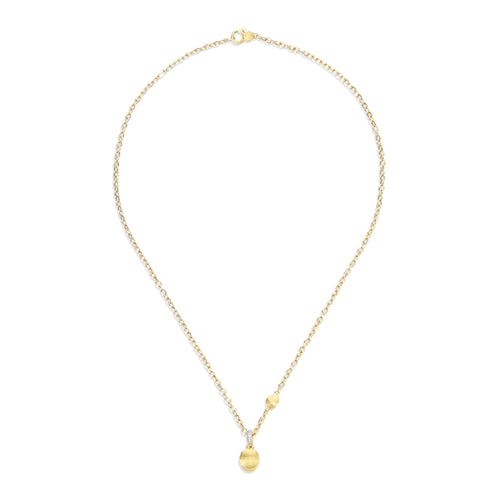 Nanis Boules Halskette (CN1-609) aus Gelbgold