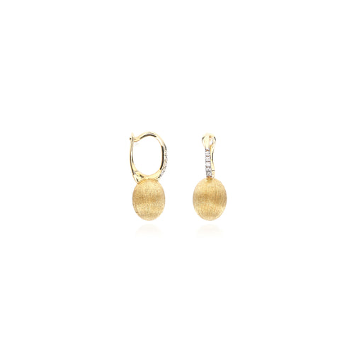 Nanis Boules Ohrhänger (OS41-583) aus Gelbgold mit Diamant