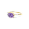 Nanis Boules Ring (AS2-609) aus Gelbgold mit Diamant