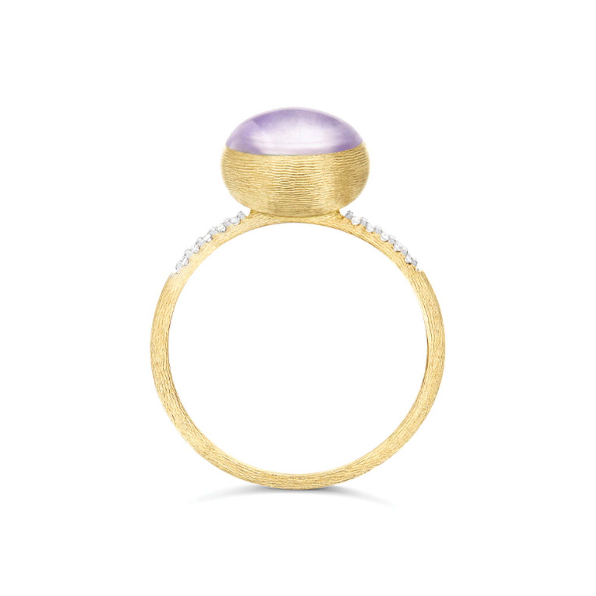 Nanis Boules Ring (AS2-609) aus Gelbgold mit Diamant
