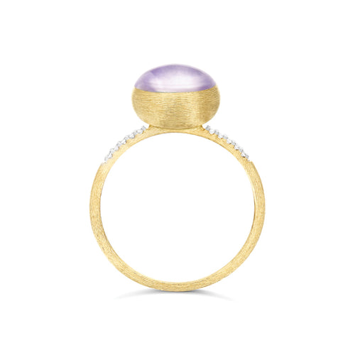 Nanis Boules Ring (AS2-609) aus Gelbgold mit Diamant