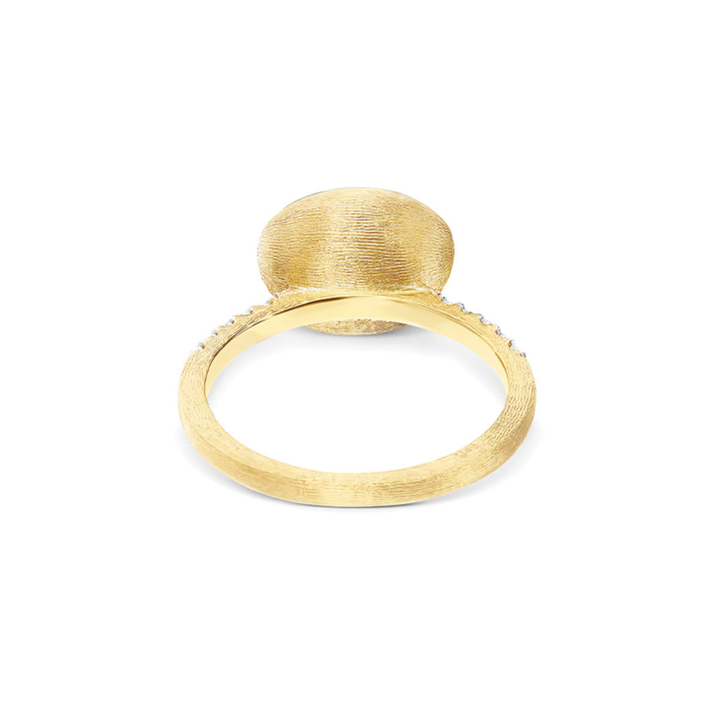 Nanis Boules Ring (AS2-609) aus Gelbgold mit Diamant