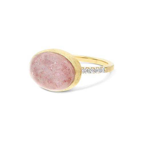 Nanis Boules Ring (AS7-609) aus Gelbgold mit Diamant