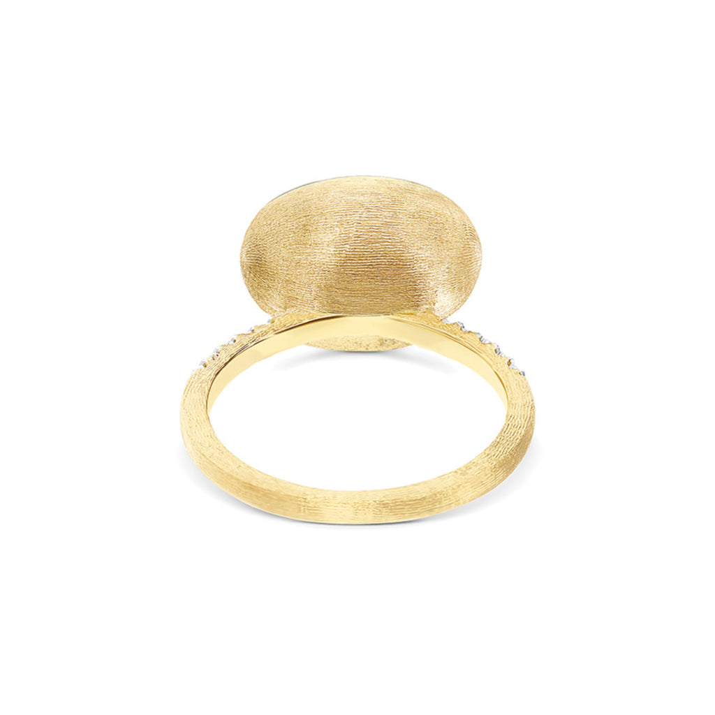 Nanis Boules Ring (AS7-609) aus Gelbgold mit Diamant