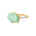 Nanis Boules Ring (AS8-609) aus Gelbgold mit Diamant