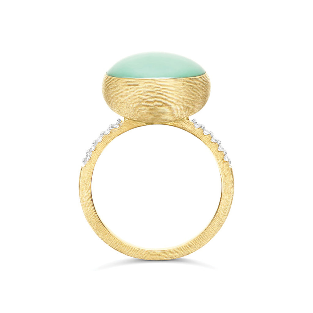 Nanis Boules Ring (AS8-609) aus Gelbgold mit Diamant