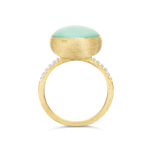 Nanis Boules Ring (AS8-609) aus Gelbgold mit Diamant