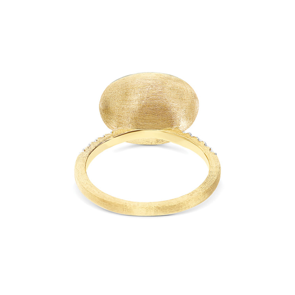 Nanis Boules Ring (AS8-609) aus Gelbgold mit Diamant