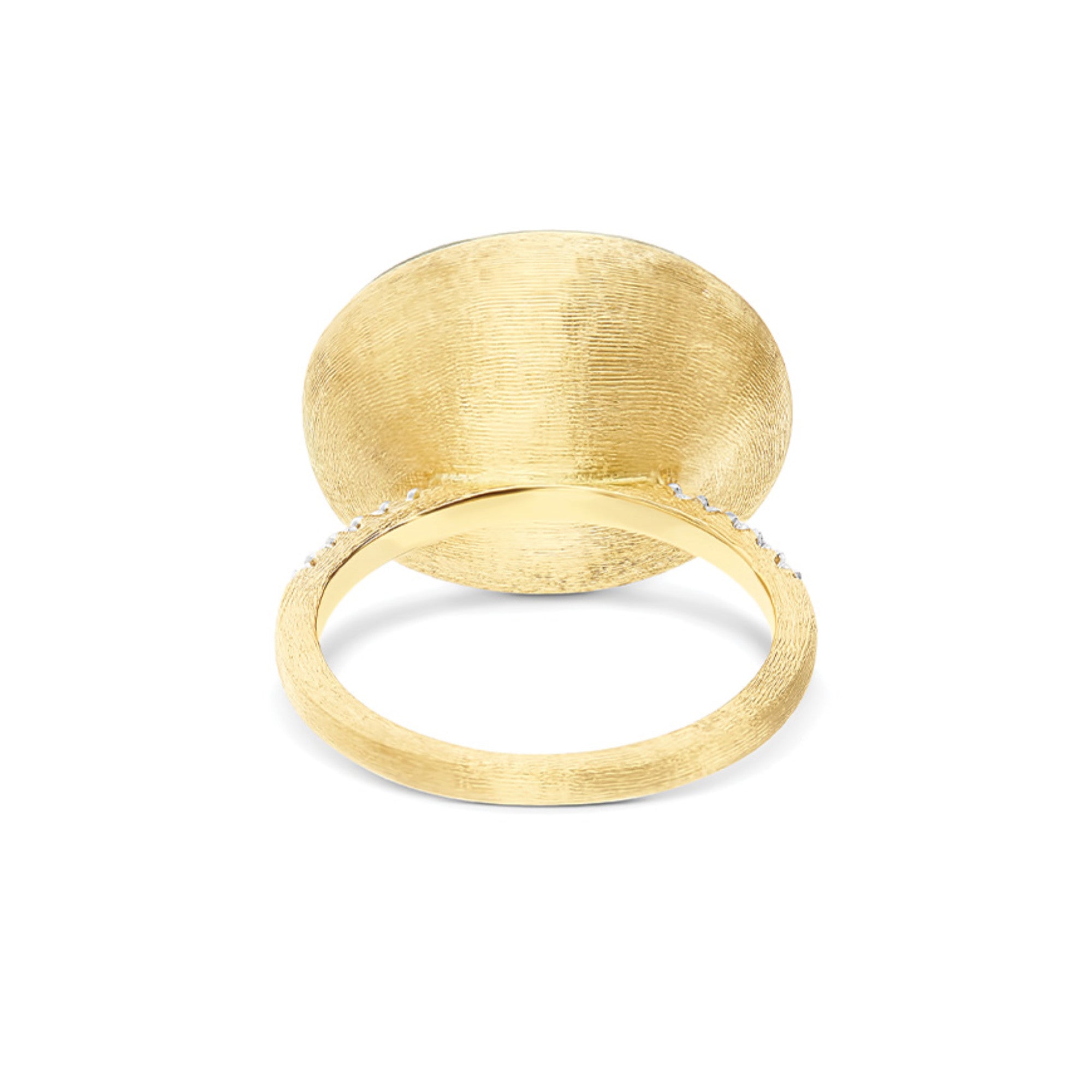 Nanis Boules Ring (AS9-609) aus Gelbgold mit Diamant