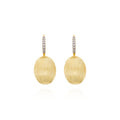 Nanis Ciliegine Ohrhänger (OS15-583) aus Gelbgold mit Diamant
