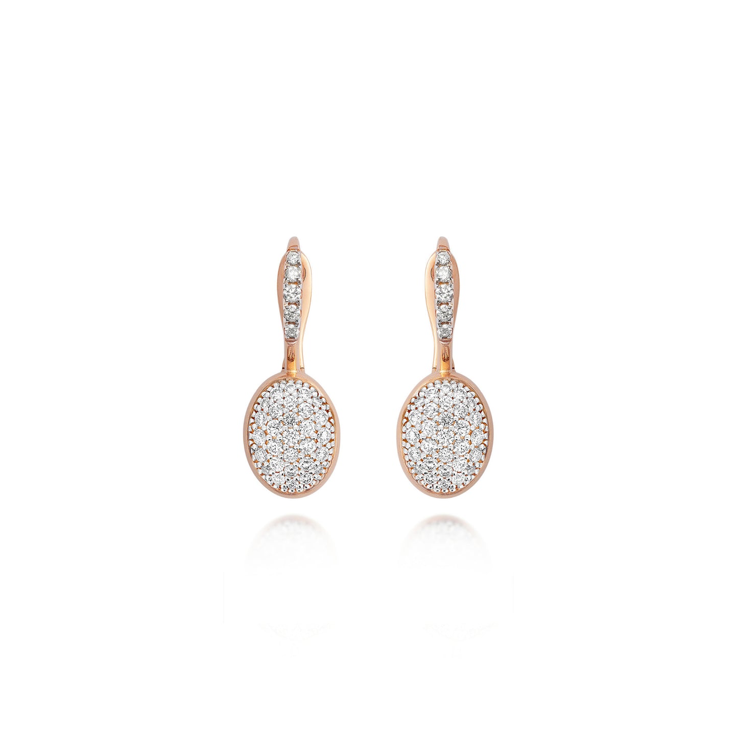 Ciliegine Ohrringe, Roségold • Diamant von Nanis (OS25-583_rose)