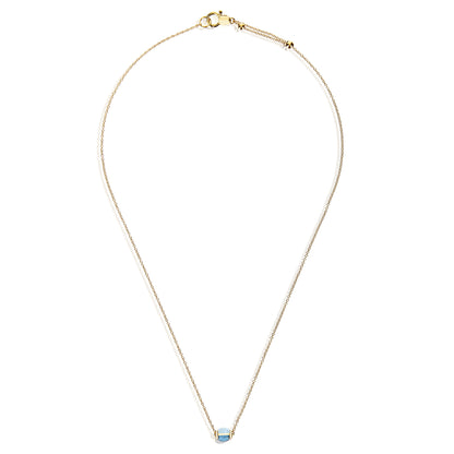 Dancing Azure Choker, Gelbgold • Aquamarin von Nanis (CN1-597)