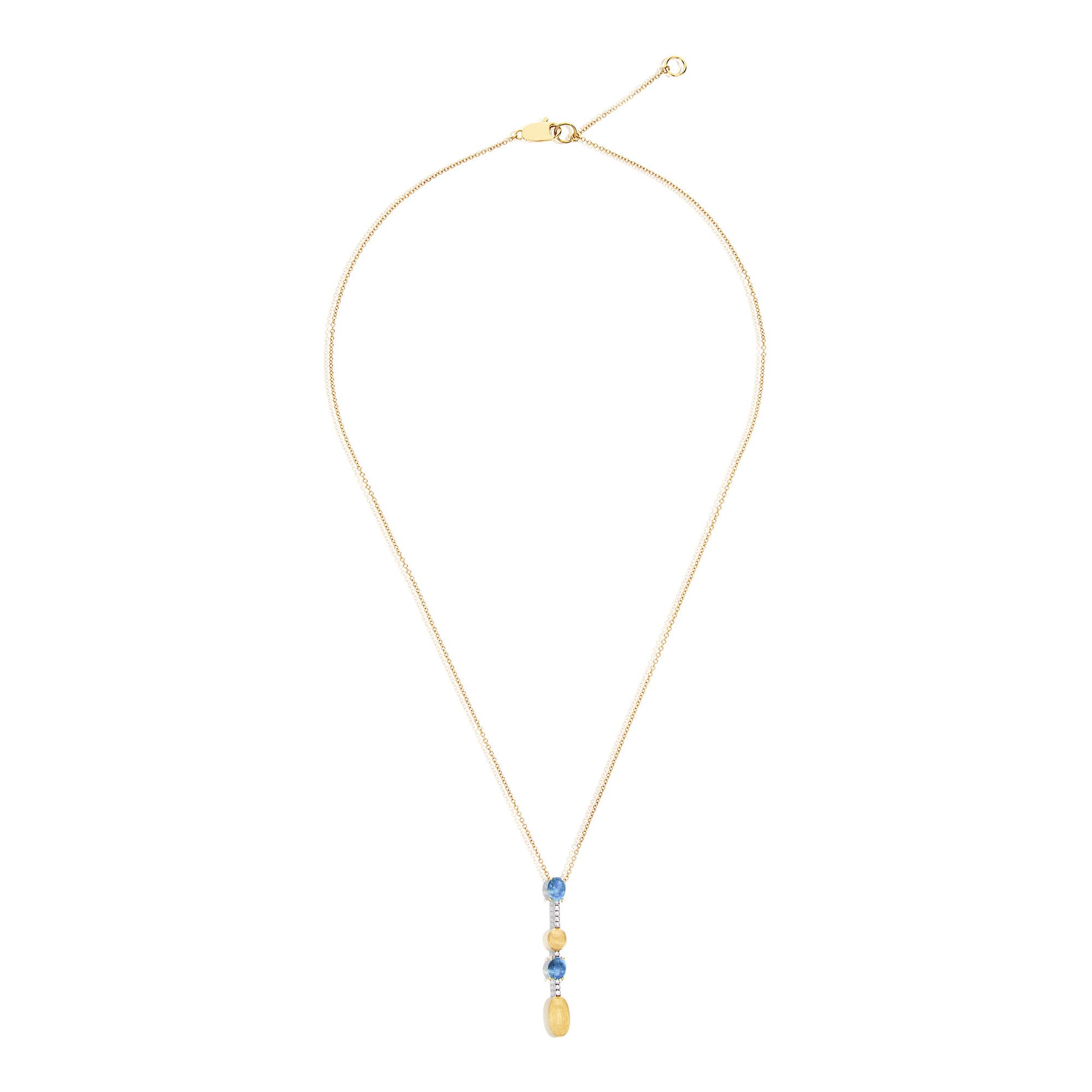 Dancing Azure Collier, Gelbgold • Diamant • Topas von Nanis (CS16-597)