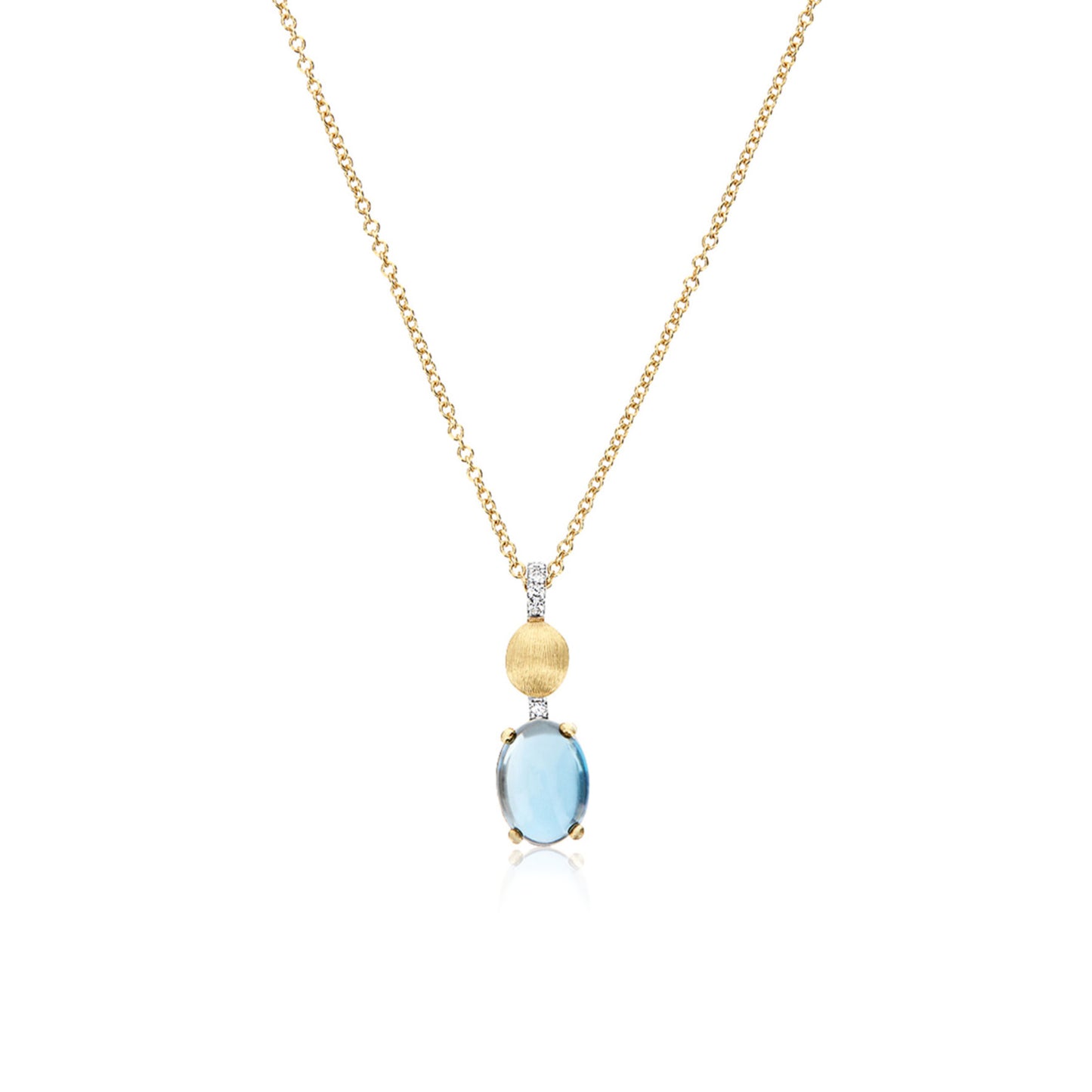 Dancing Azure Halskette, Gelbgold • Diamant von Nanis (CS20-597)
