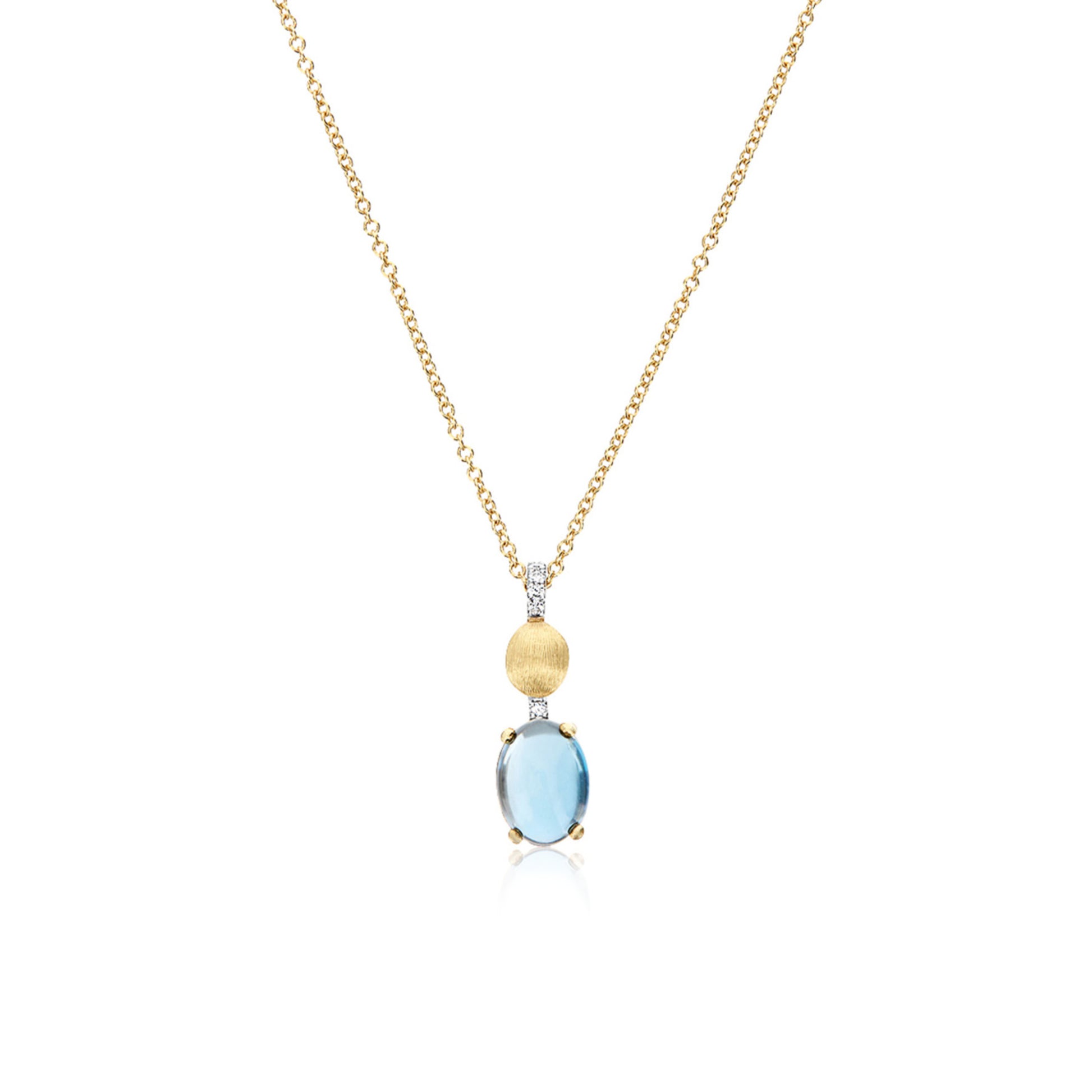Dancing Azure Halskette, Gelbgold • Diamant von Nanis (CS20-597)