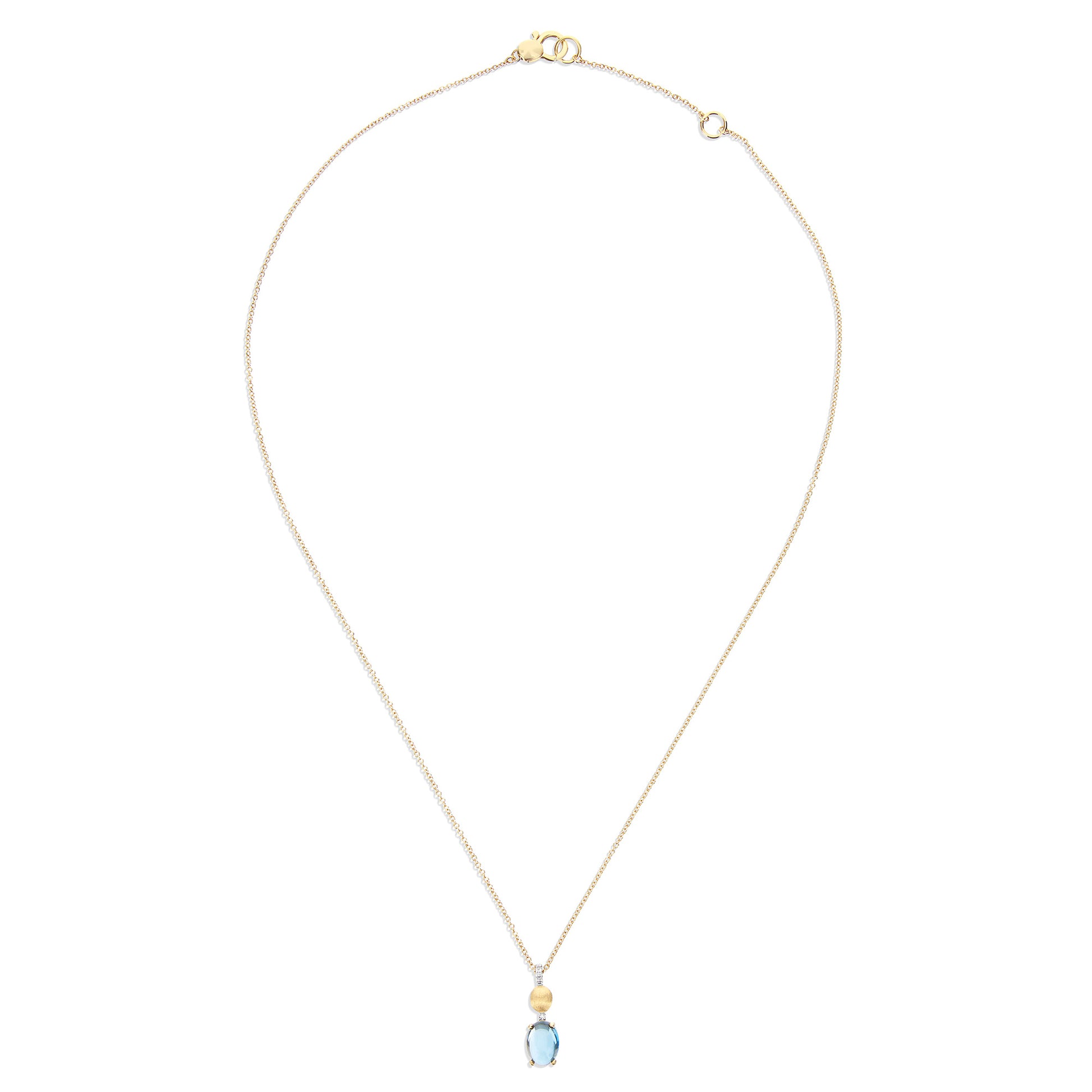 Dancing Azure Halskette, Gelbgold • Diamant von Nanis (CS20-597)