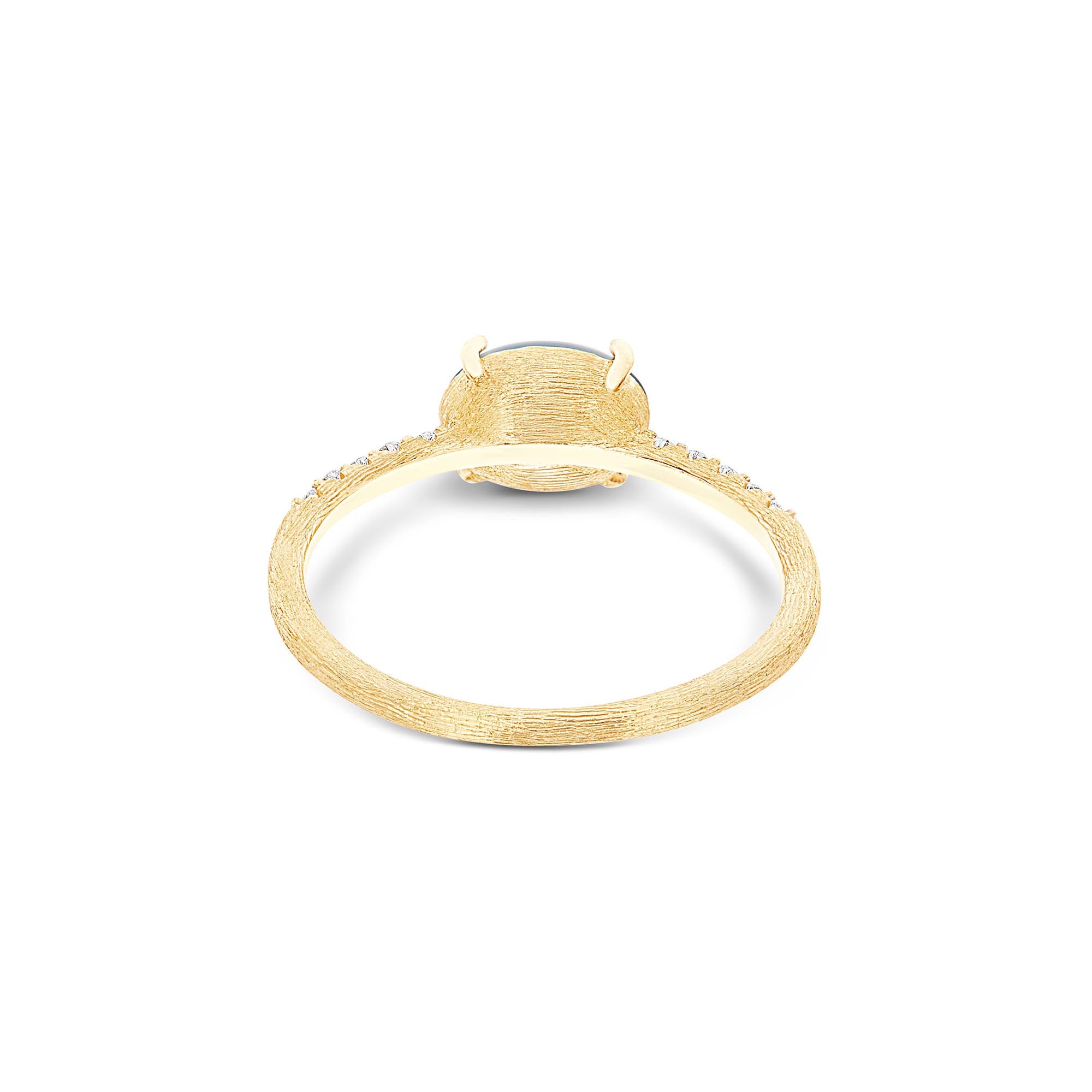 Nanis Dancing Azure Ring (AS35-597) aus Gelbgold mit Diamant und Topas