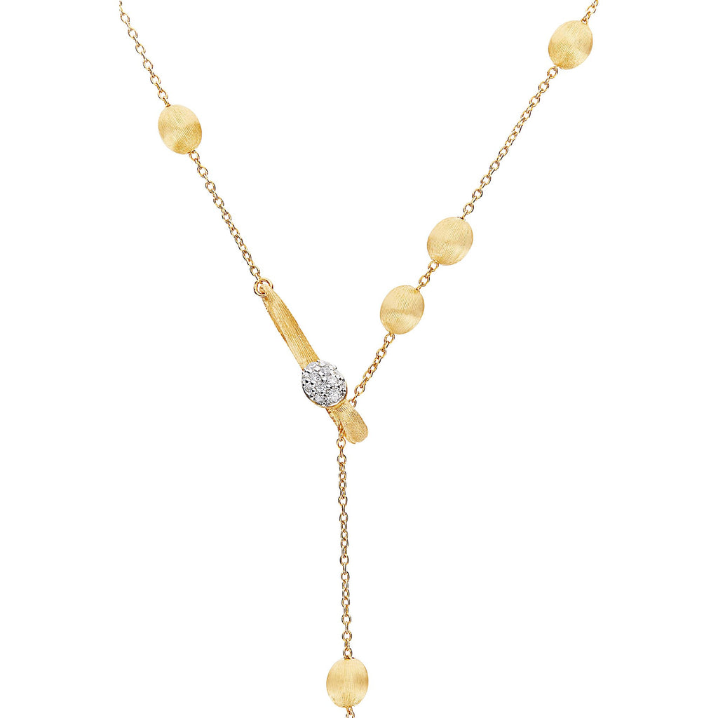 Nanis Dancing Élite Collier (CS10-583) aus Gelbgold mit Diamant