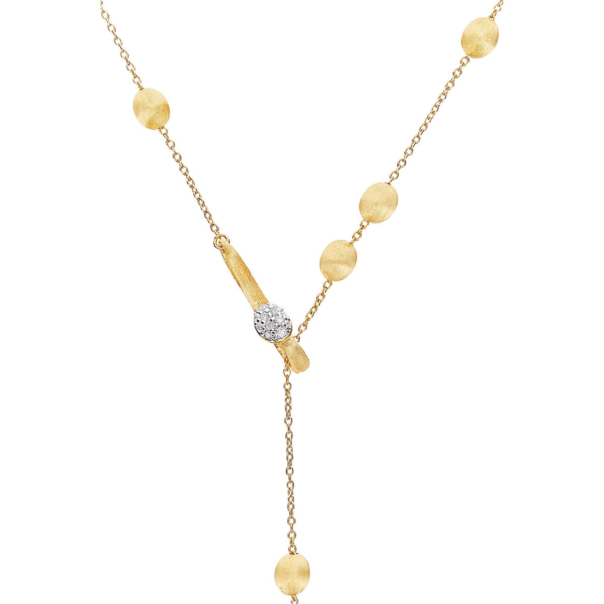 Nanis Dancing Élite Collier (CS10-583) aus Gelbgold mit Diamant