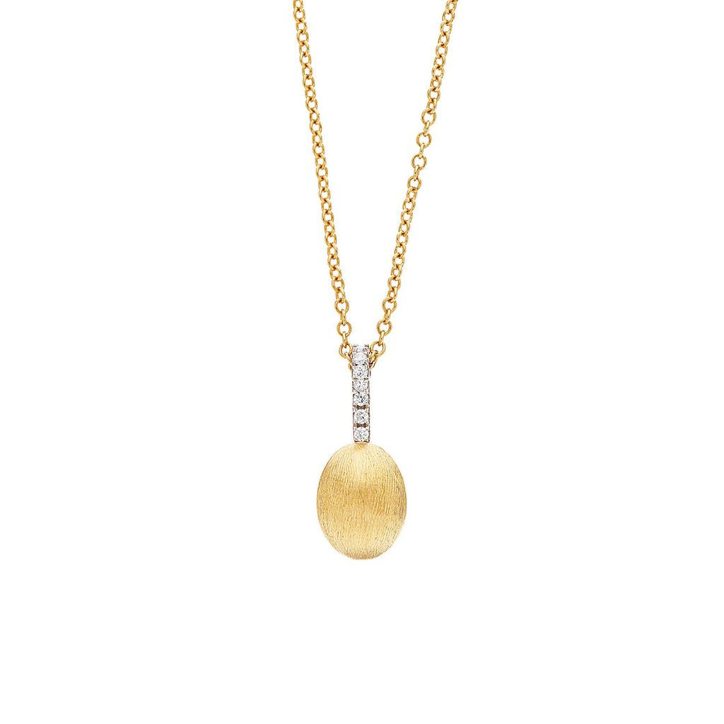 Nanis Dancing Élite Collier (CS12-589) aus Gelbgold mit Diamant