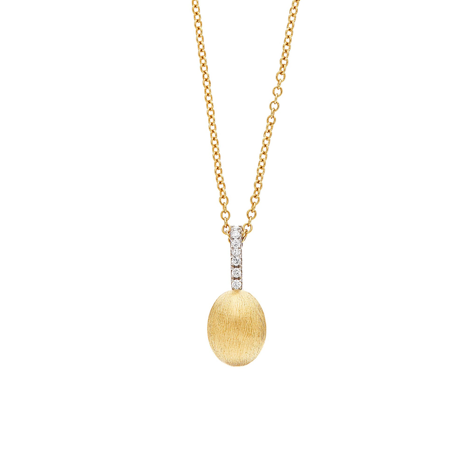 Nanis Dancing Élite Collier (CS12-589) aus Gelbgold mit Diamant