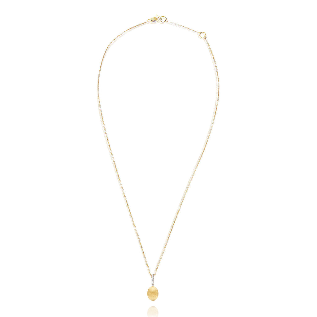 Nanis Dancing Élite Collier (CS12-589) aus Gelbgold mit Diamant