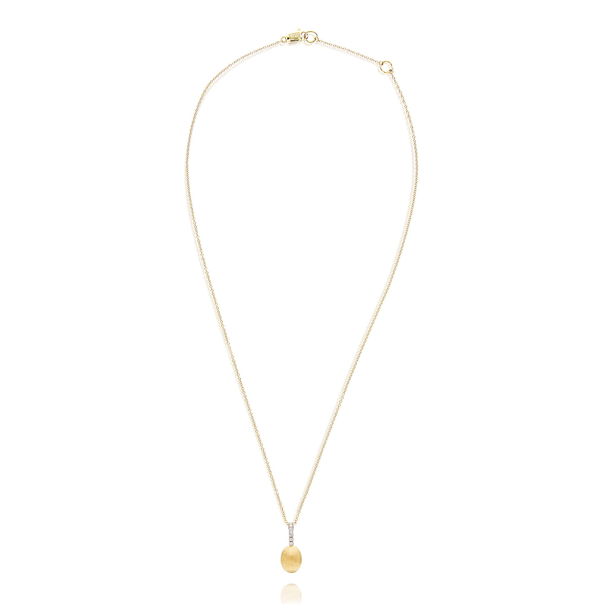 Nanis Dancing Élite Collier (CS12-589) aus Gelbgold mit Diamant