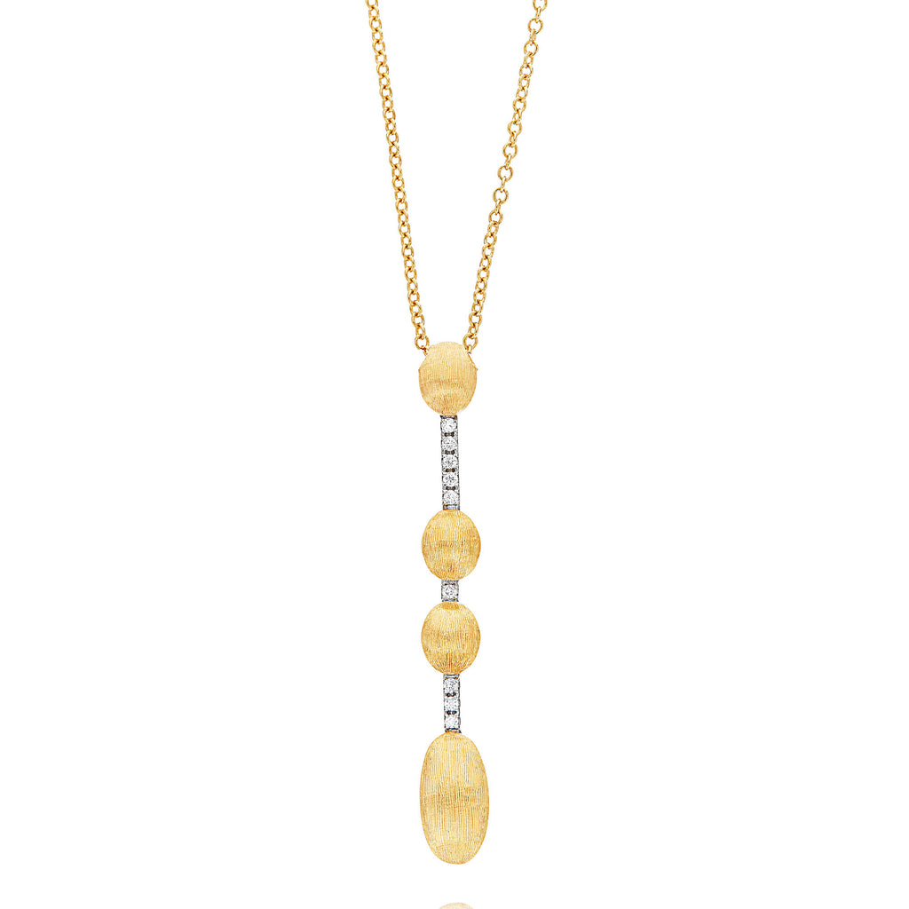 Nanis Dancing Élite Collier (CS3-589) aus Gelbgold mit Diamant