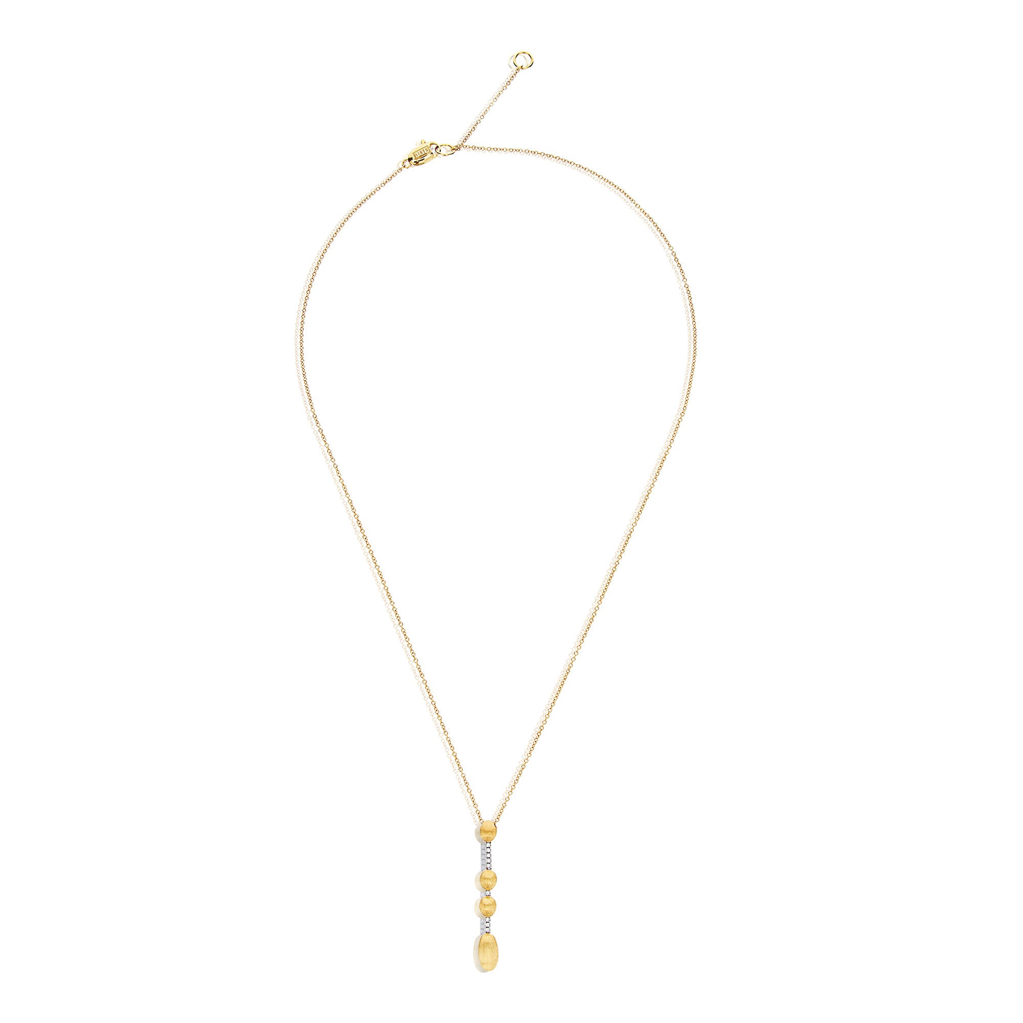 Nanis Dancing Élite Collier (CS3-589) aus Gelbgold mit Diamant