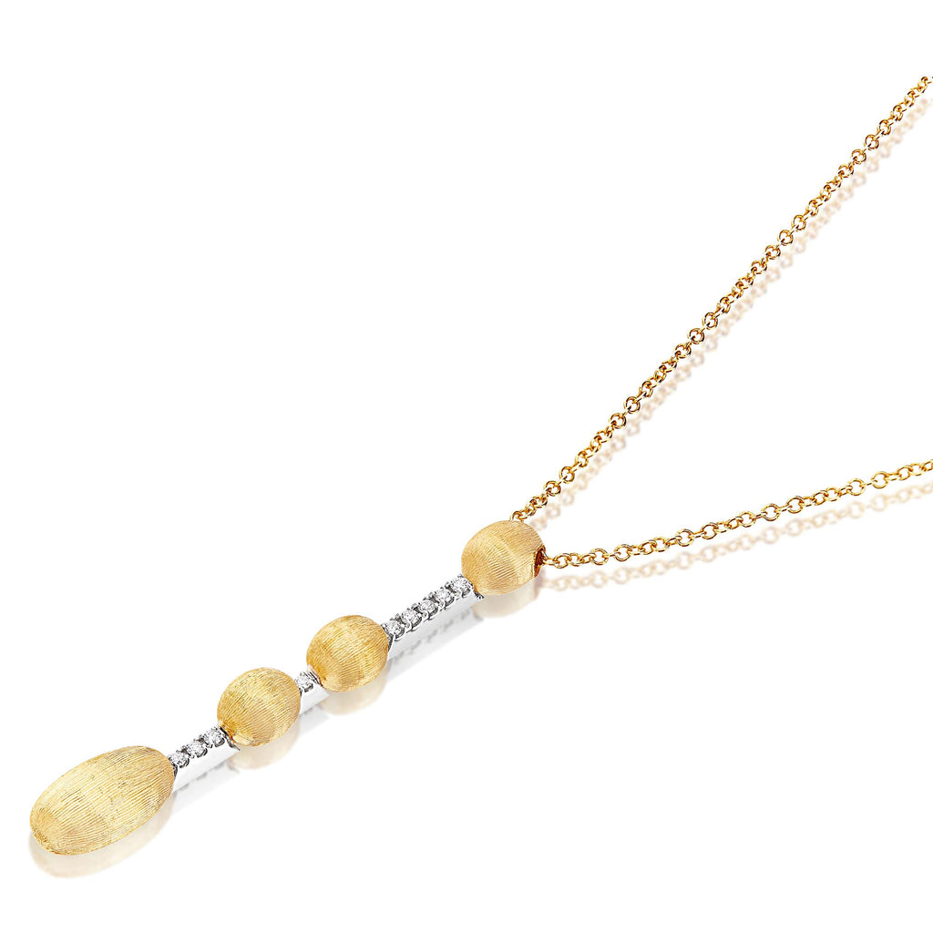 Nanis Dancing Élite Collier (CS3-589) aus Gelbgold mit Diamant