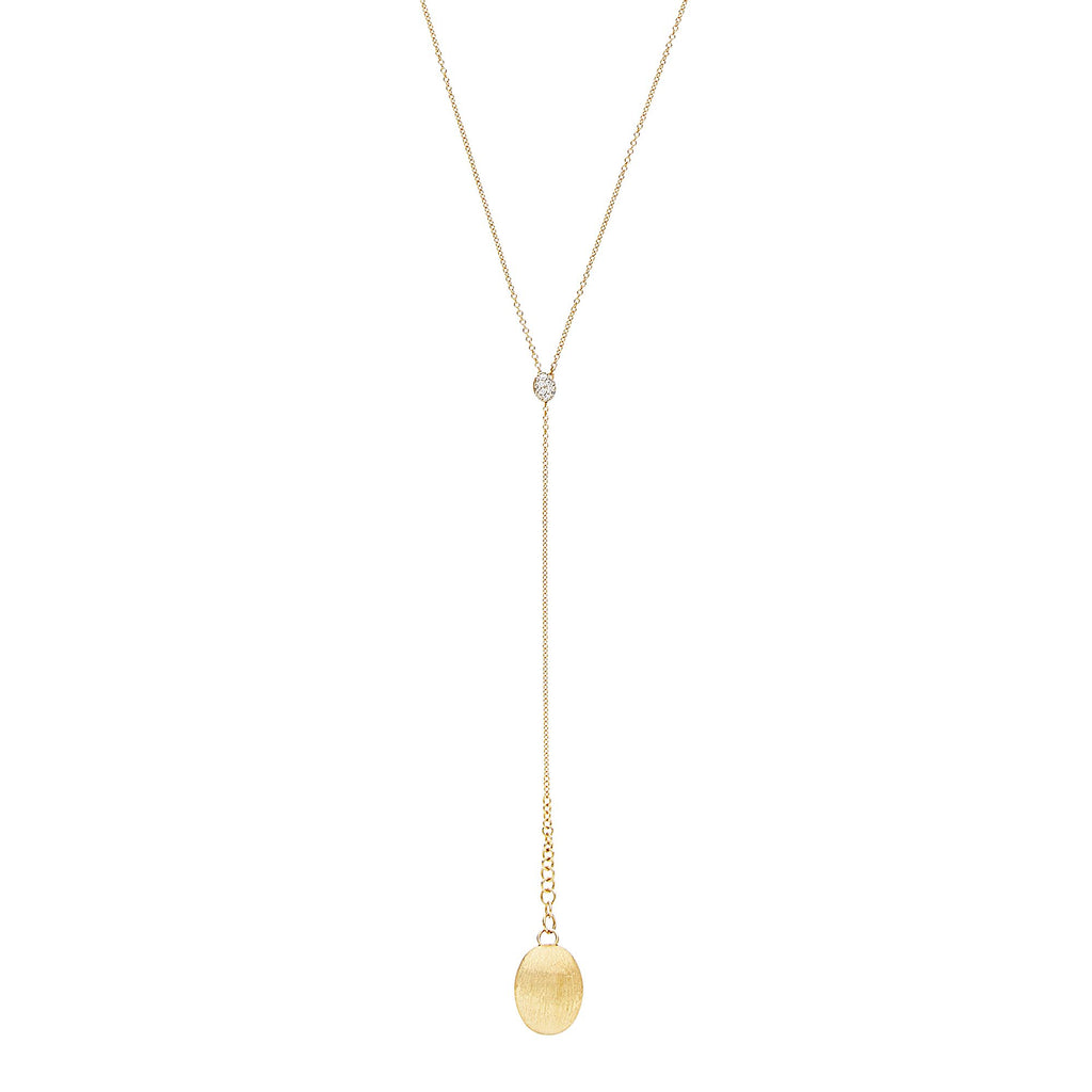 Nanis Dancing Élite Halskette (CS11-583) aus Gelbgold mit Diamant