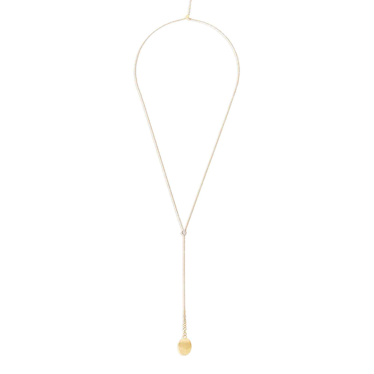 Nanis Dancing Élite Halskette (CS11-583) aus Gelbgold mit Diamant