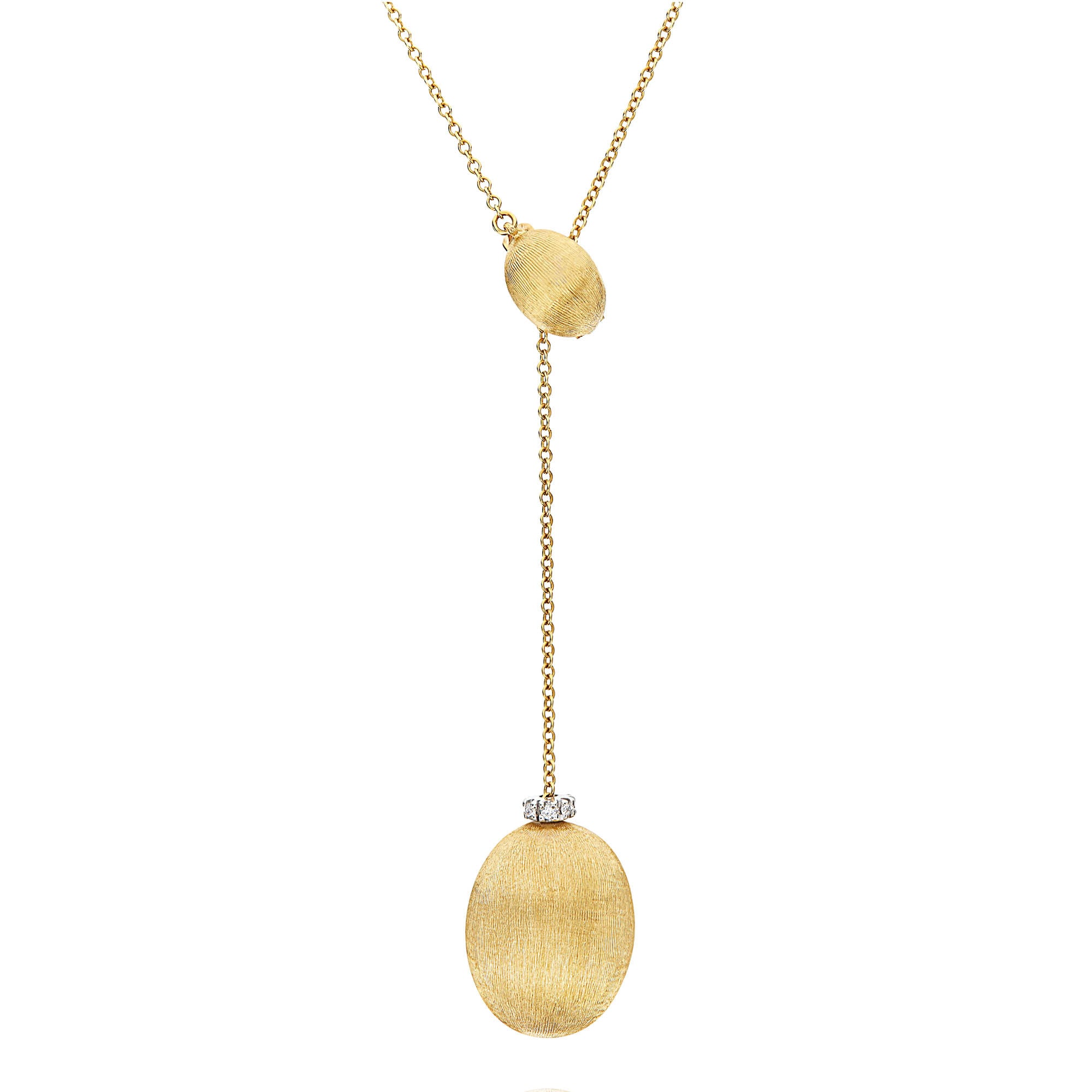 Nanis Dancing Élite Halskette (CS14-538) aus Gelbgold mit Diamant
